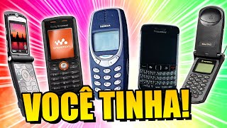 20 CELULARES ANTIGOS QUE VOCÊ JÁ TEVE [upl. by Erdna]