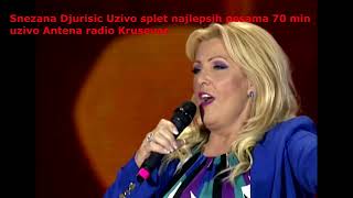 Snezana Djurisic 2 Uzivo Splet Najlepsih pesama 2006 god [upl. by Lazor856]