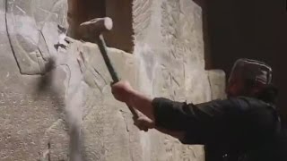 ISIS destroys important archaeological site [upl. by Ebenezer]