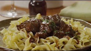 How to Make Beef Tips  Beef Recipes  Allrecipescom [upl. by Aiykan95]