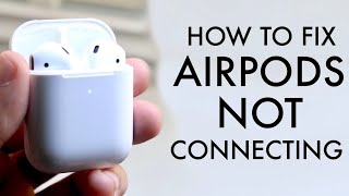 How To FIX AirPods Not Connecting 2021 [upl. by Esilec]