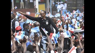 KAGAME RECEIVES ROUSING RECEPTION IN MUSANZE [upl. by Bendix793]