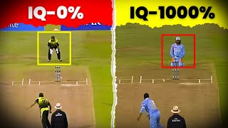 MS Dhoni High IQ Mastermind Moments  TFVCricket [upl. by Mccullough19]