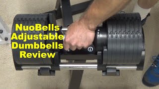 NuoBell Adjustable Dumbbells Review [upl. by Arlan]