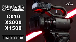 Panasonic 4K60P Professional Camcorders AGCX10 HCX2000 HCX1500  First Look and Comparison [upl. by Girard]