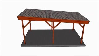 How to make a carport [upl. by Loresz]