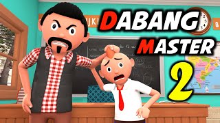 DABANG MASTER 2  Funny Comedy Video  Desi Comedy  Cartoon  Cartoon Comedy  The Animo Fun [upl. by Assillim]