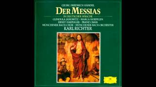 GF Handel MESSIAH Karl Richter [upl. by Araiet]