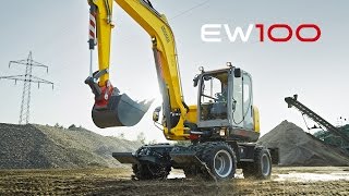 Wacker Neuson Mobilbagger EW100 [upl. by Saffian916]