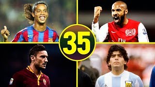 Top 35 Solo Goals In Football History [upl. by Wisnicki]