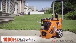 Yard Force YF1800LR Electric Pressure Washer [upl. by Nilreb350]