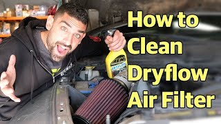 How To Clean Dryflow Air Filters [upl. by Aroled22]