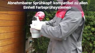 Schulungsvideo Einhell Farbsprühsysteme [upl. by Adlev]