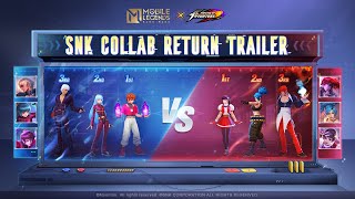 MLBB × KOF  Collab Encore Trailer  Mobile Legends BangBang [upl. by Elttil]