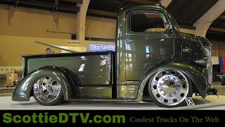 1947 Ford COE Custom Pickup quotFiascoequot 2020 Grand National Roadster Show [upl. by Goeselt]