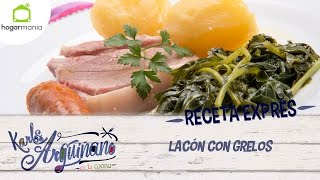 Receta Exprés Lacón con grelos [upl. by Bradstreet]