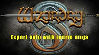 Wizardry 8 solo expert walkthrough with faerie ninja part 1 [upl. by Anerrol]