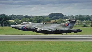 Blackburn Buccaneer last Air display at Cranfield 1993 [upl. by Lemor844]