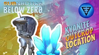 Deepest point How to find the Kyanite Outcrop Subnautica Below Zero [upl. by Rainger]