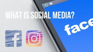 What is Social Media  Social media explained [upl. by Ahtel]