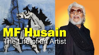 Discover the Masterpieces of M F Husain A Tribute to Indias Art Legend  Art History School [upl. by Heyward]