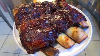 How to make Oven baked Barbecue Beef Ribs [upl. by Worth]