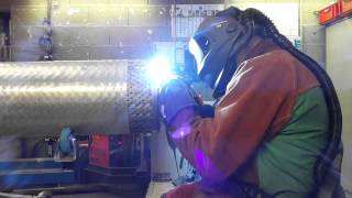 Soudure inox MIG MAG welding [upl. by Lonnard]