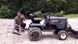 Agri Fab Cultivator Review And Demonstration [upl. by Medlin]