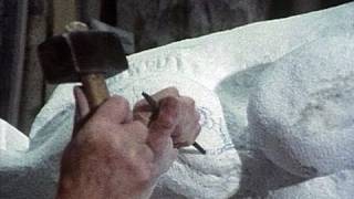 Carving Marble with Traditional Tools [upl. by Yruok]