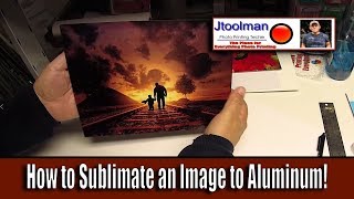 How to Sublimate an Image to Aluminum [upl. by Atnod287]