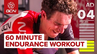 Indoor Cycling Workout  60 Minute Endurance Intervals Fitness Training [upl. by Tiffie]