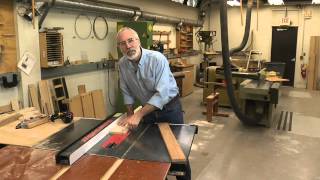 How To Cut a Tapered Board on a Tablesaw [upl. by Reynolds]