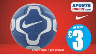 Sportsdirectcom Nike Merlin Football Offer [upl. by Shiekh614]