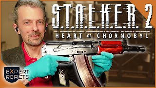 Firearms Expert Reacts to STALKER 2 Heart of Chornobyl Guns  EXP [upl. by Staw]