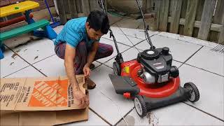 Adding catch bag to a Lawnmower [upl. by Callie]