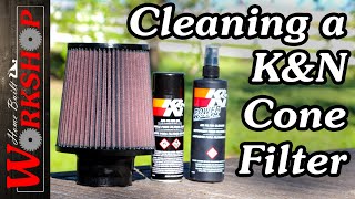 KampN Cone Style Filter Cleaning [upl. by Uahc]