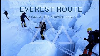 Climbing Everest  Route Breakdown  Stage 2 Khumbu Icefall [upl. by Faline]