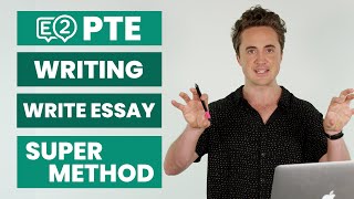 PTE Writing Write Essay  SUPER METHOD [upl. by Baun]