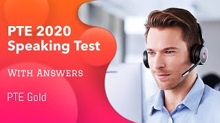 PTE Full Speaking Test 2020  With Answers  Absolute Practice [upl. by Nosneh]