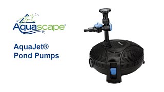 Aquascape AquaJet® Pond Pumps [upl. by Ilil214]