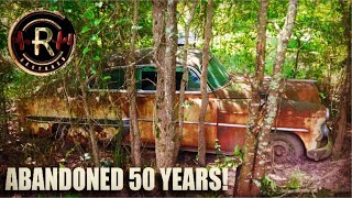 ABANDONED Vehicles RESCUED From Swamp After 50 YEARS  Forgotten Memories Turnin To Rust  RESTORED [upl. by Ierdna]