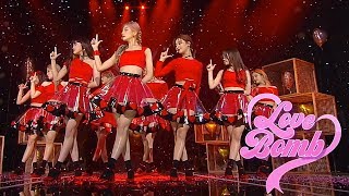 fromis9프로미스나인  LOVE BOMB 인기가요 Inkigayo 20181014 [upl. by Weksler]