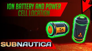 How to get the Ion Battery and Ion Power Cell Blueprint in Subnautica UPDATED [upl. by Cousin]