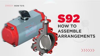 How To Assemble Arrangements Series 92  Bray Actuators [upl. by Kirwin]