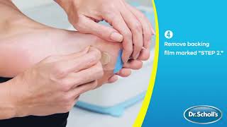 Dr Scholls  How To Use Callus Removers With Duragel® Technology [upl. by Geanine484]