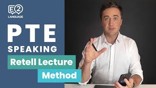 PTE Speaking  Retell Lecture METHOD with Jay [upl. by Coopersmith]