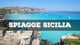 Top 10 spiagge più belle della Sicilia [upl. by Dunson]