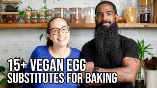 Vegan Egg Substitutes for Baking  Vegan Baking Tips [upl. by Cusack]