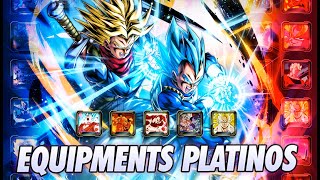 GUIA EQUIPAMIENTOS PLATINOS  Dragon Ball Legends [upl. by Derzon]