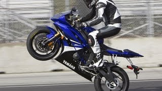 2008 Yamaha YZFR6 First Ride  MotoUSA [upl. by Emoryt]